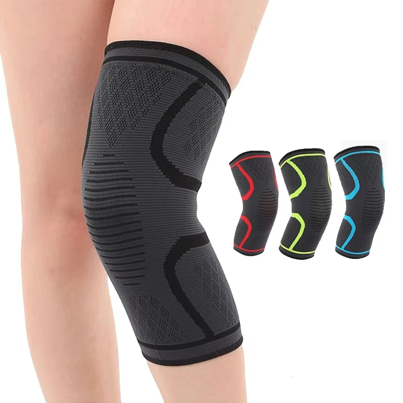 Compression Sleeve Calf - 1PC Elastic Compression Knee Brace Sleeve