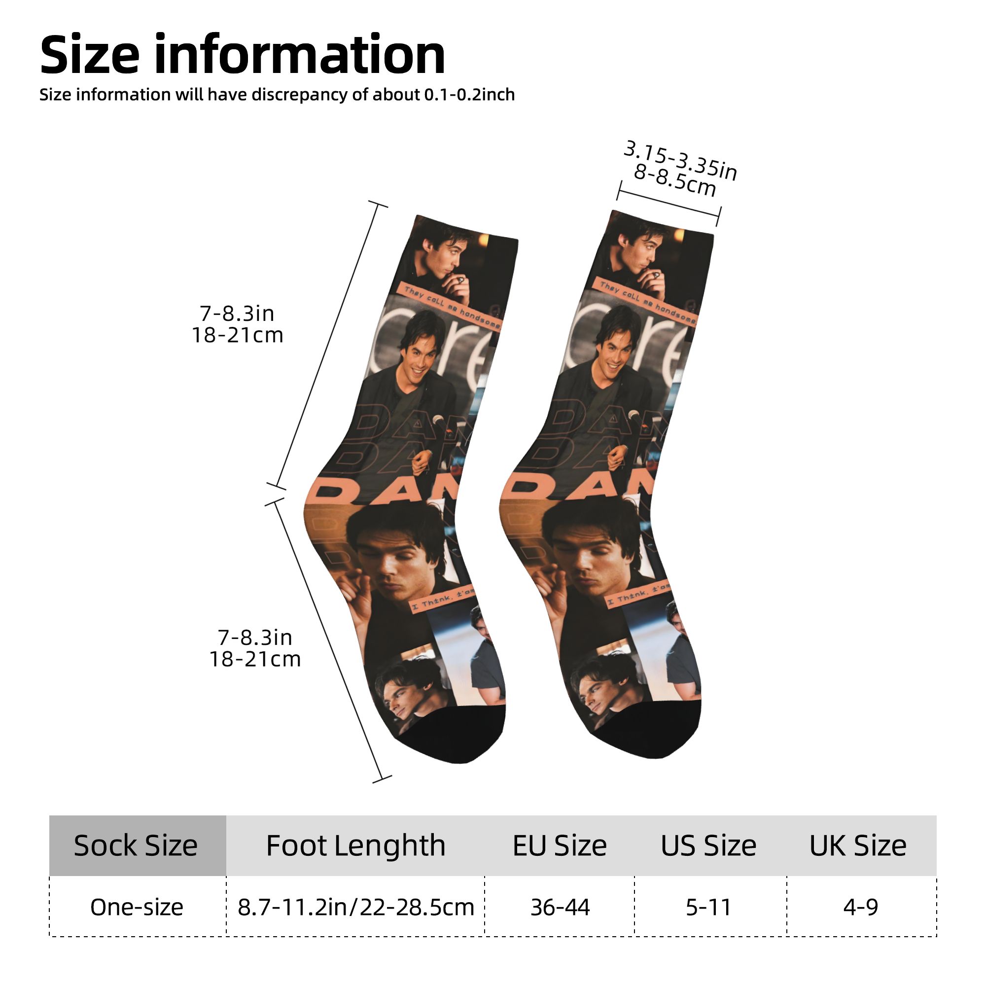Custom The Vampire Diaries Dre - Dress Sock Men 评论和价格
